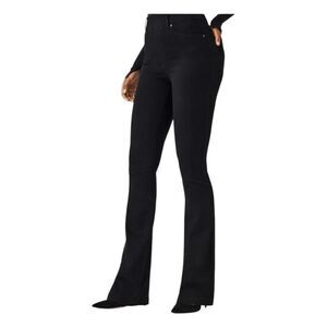 Spanx SPANXshape EveryWear Flare Jeans Black Stretch Denim Pull-On M